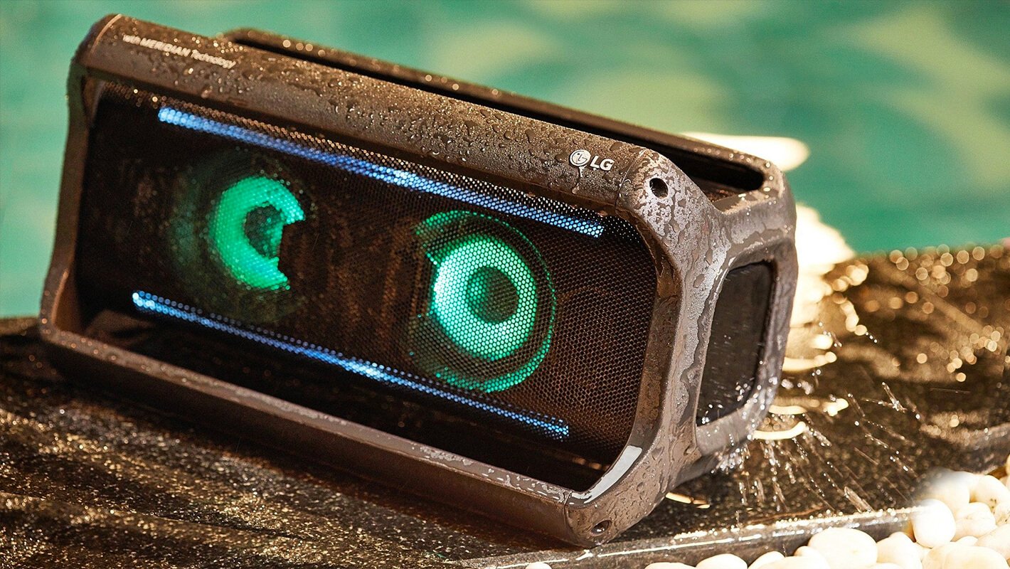 lg pk7 portable speaker música music