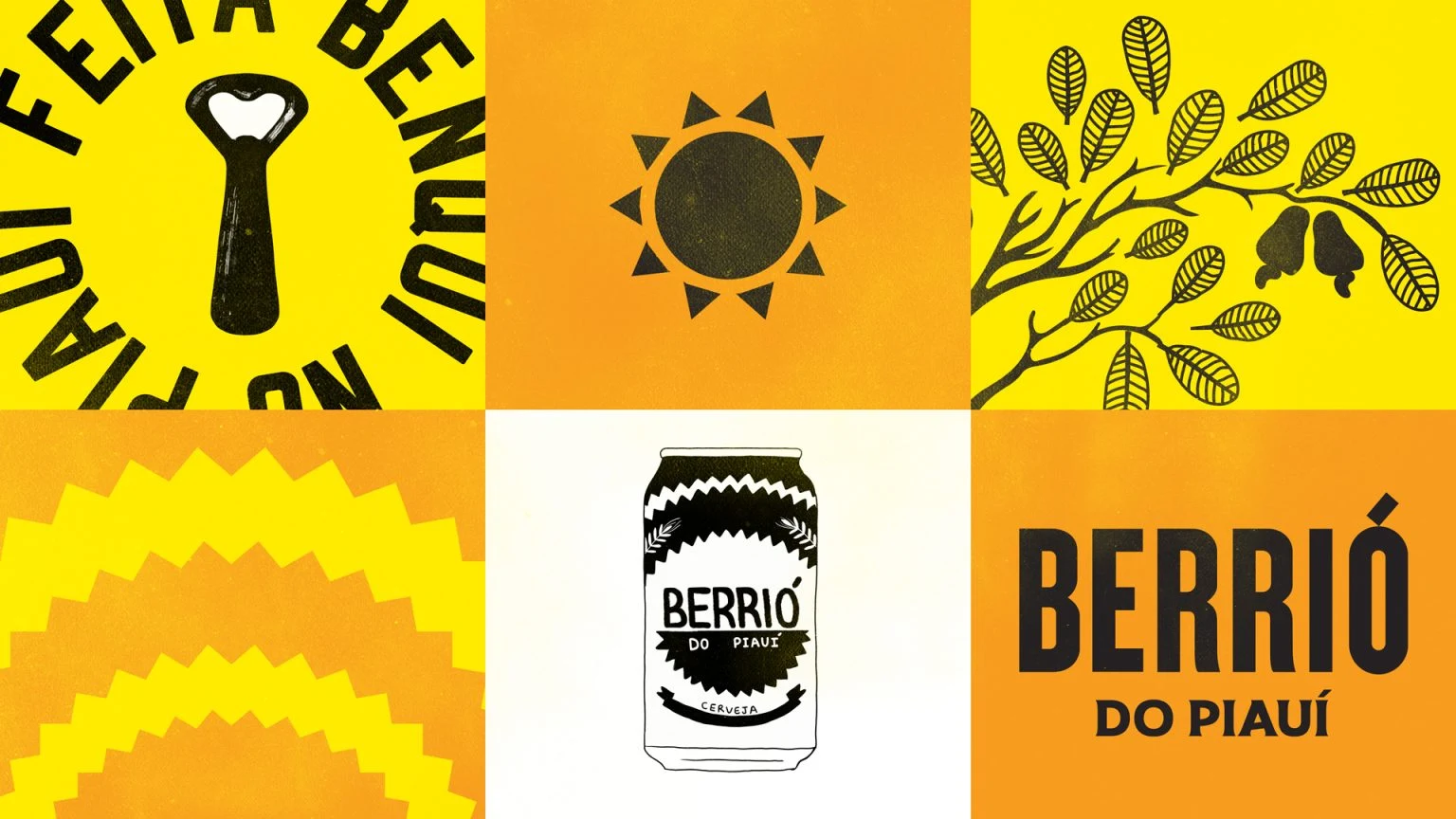 Sol e símbolos na identidade Berrió do Piauí